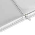 Vault X: 12-Pocket Zip Binder – Exo-Tec® White Edition