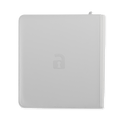 Vault X: 12-Pocket Zip Binder – Exo-Tec® White Edition