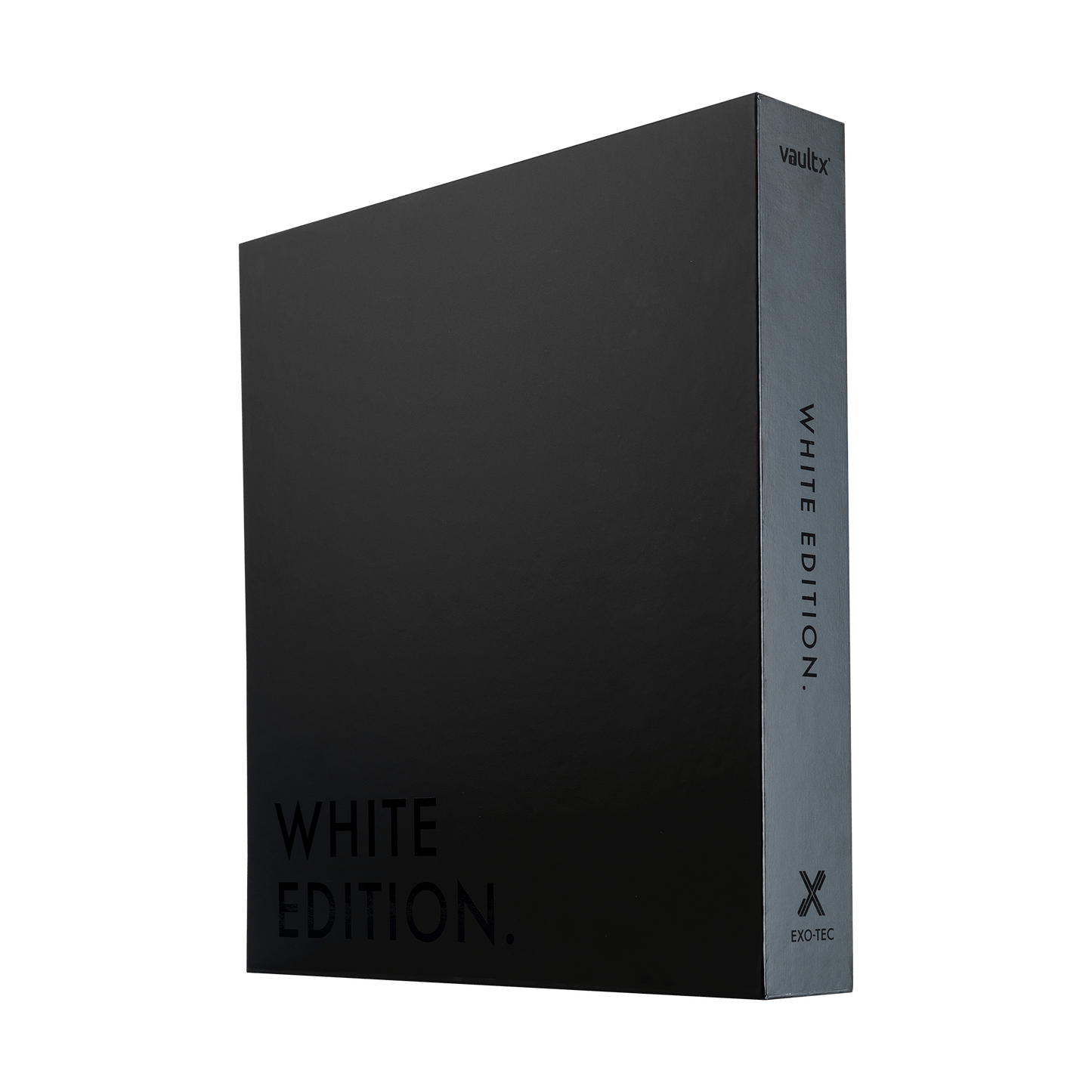 Vault X: 12-Pocket Zip Binder – Exo-Tec® White Edition